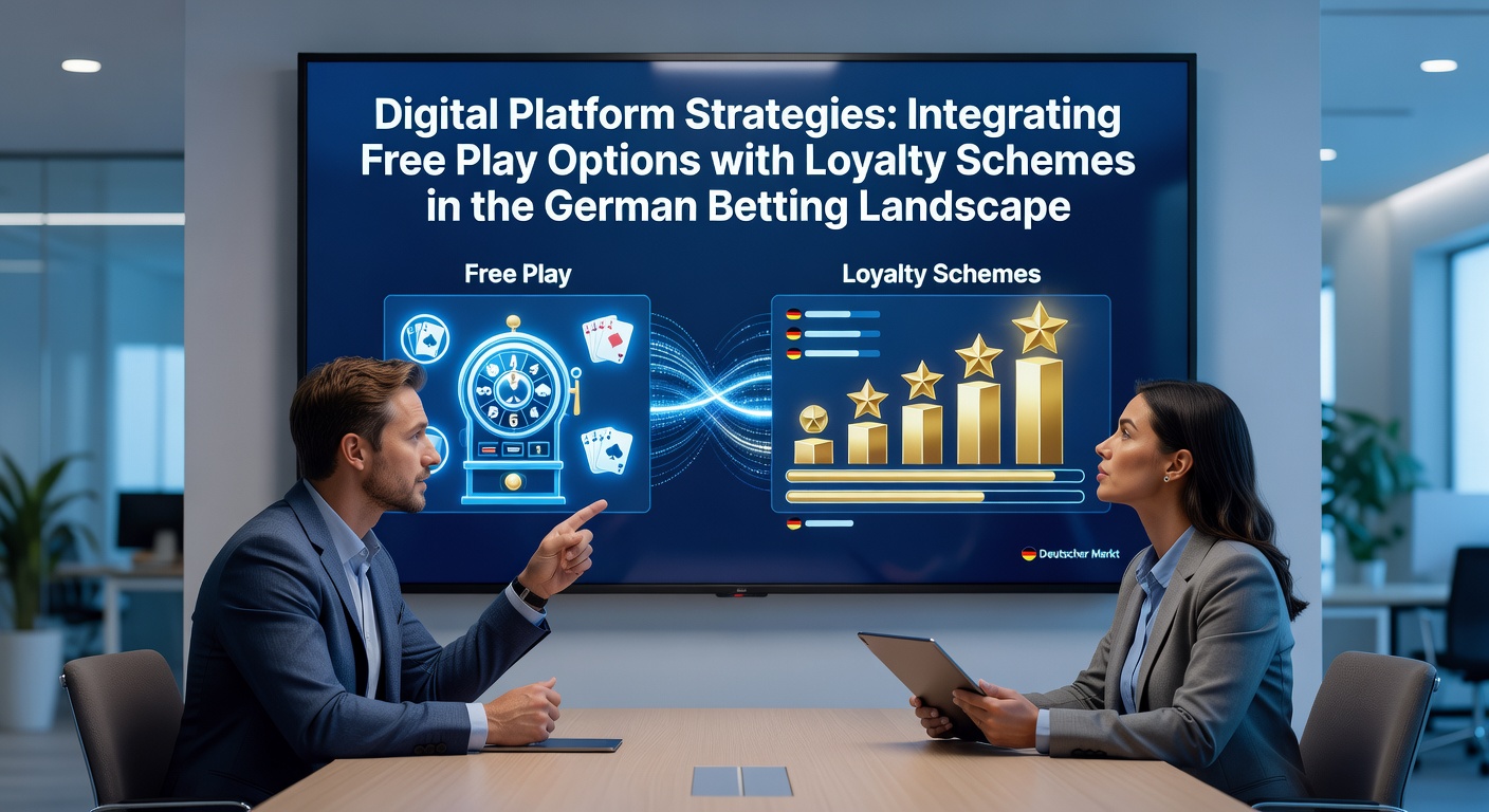 Digitale Schnittstelle zeigt Free-Play-Optionen und Treuepunkte in einer deutschen Wett-App