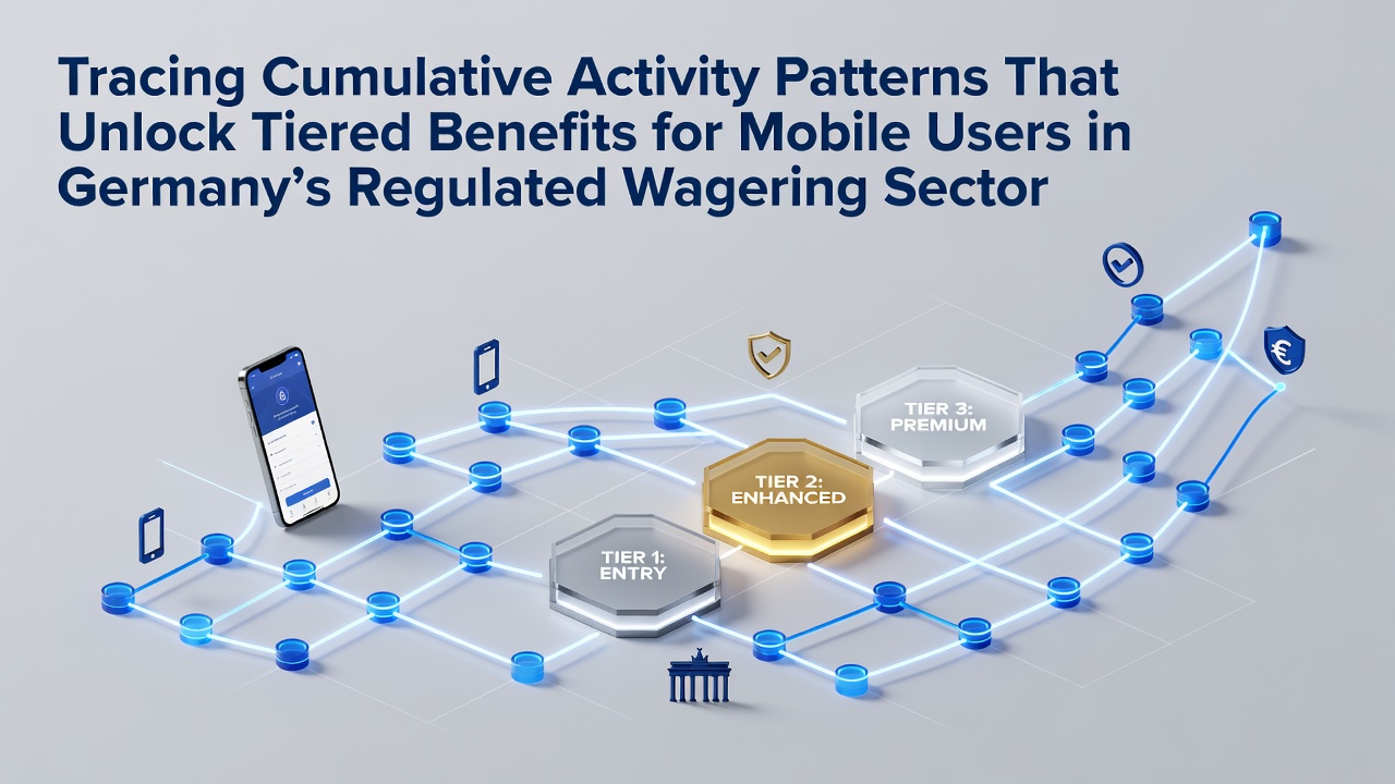 Mobile Nutzer analysieren kumulative Wettaktivitäten auf einer lizenzierten Plattform in Deutschland
